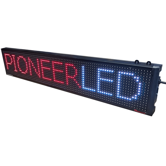 LED Scrolling Sign P10 131x19cm indoor