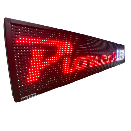 LED Scrolling Sign P10 131x35cm indoor